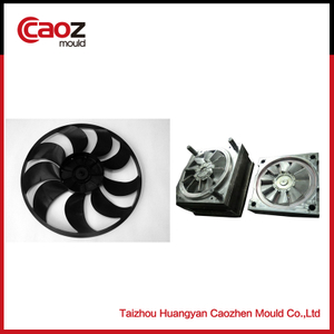 unique design plastic fan cover injection mold 