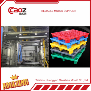 High quality plastic single pallet injection mould with pp material 