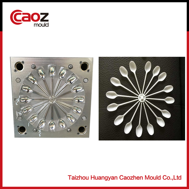 plastic Spoon and fork mould 