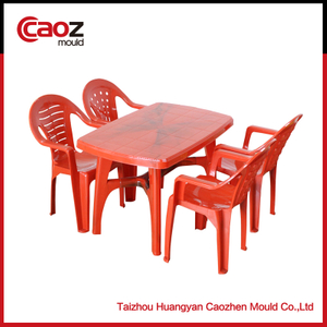 shinning high quality plastic rectangular table mould(CZ-254)