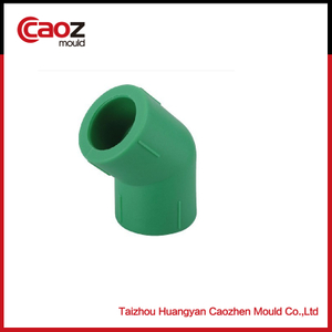 ppr 45degree plastic elbow injection pipe fitting mould(CZ-792)