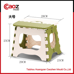 Foldable plastic baby stool mould with detail size(CZ-160)