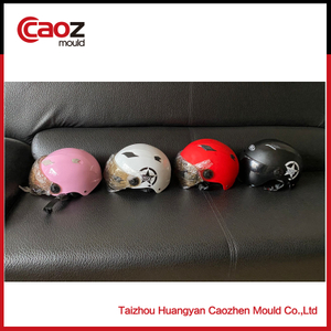 Different colour plastic halley helmet injection mold(CZ-253)