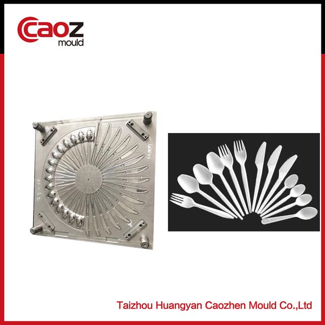 plastic Spoon and fork mould with good price