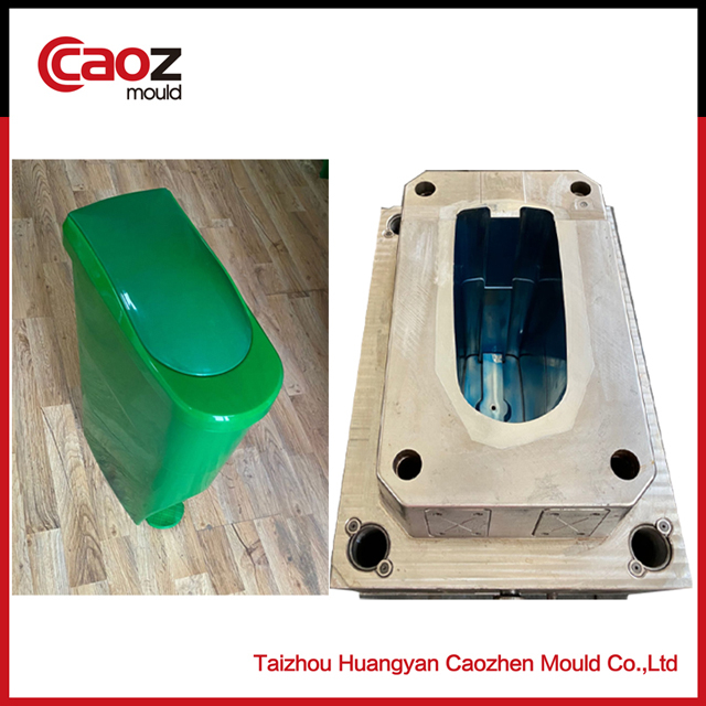 plastid dustbin injection mould with competitive price