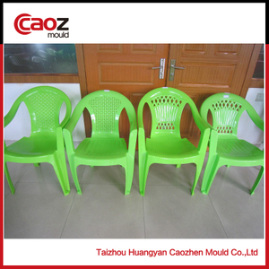 plastic injection chair mould with three different back inserts