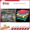 plastic single layer transporation pallet injection mould with durable design 