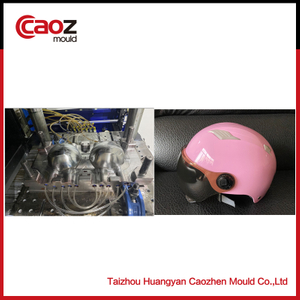 High quality for 2 cavity plastic Halley helmet injection mold(CZ-246)