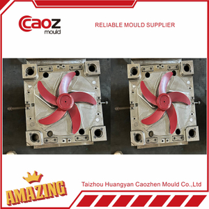 customized plastic table fan/vertical fan injection mould 