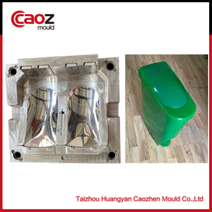 plastic dust bin lid injection mould with cheap price(CZ-574)