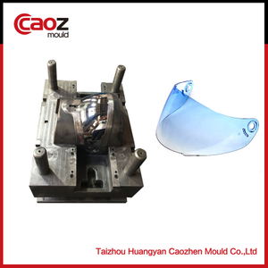 plastic semi helmet visor injection mould from caozhen(CZ-284)