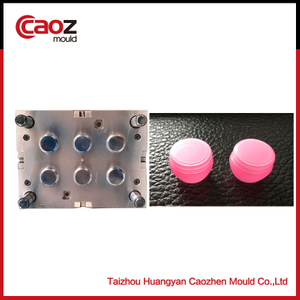 6 cavity plastic balm cap injection mold from caozhen(CZ-506)