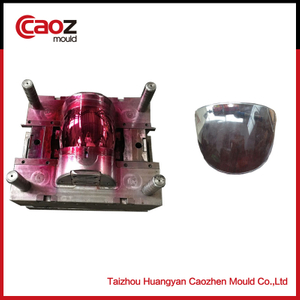 customized/ plastic full face helmet visor injection mould(CZ-281)