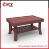 High quality plastic tea table mould with rattan design(CZ-331)