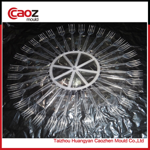 Pp Material Plastic Small Fork Mold From Caozhen(CZ-274)